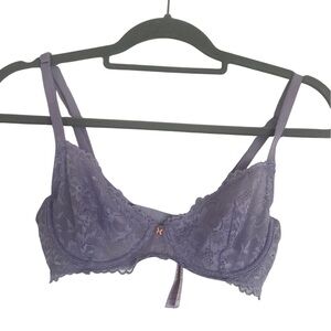 Savage X Fenty Lavender Lace Underwire Bra 34C – EUC